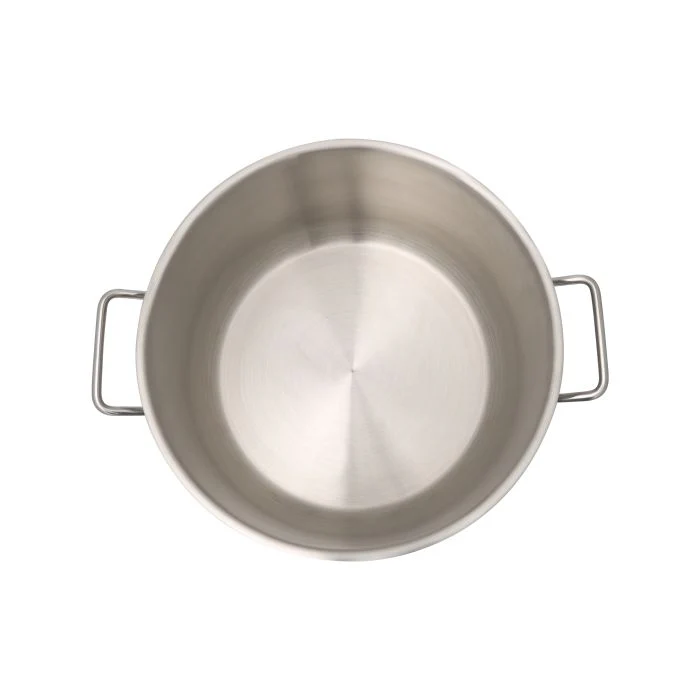 24cm Stainless Steel Casserole with Lid, Thick Base, RF10124 | Encapsulated Aluminium Middle Layer | Compatible with Induction, Hot Plate, Halogen, Gas - Image 4