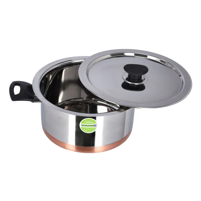 25.5 Cm Stainless Steel Casserole with Lid RF9976 - Image 4