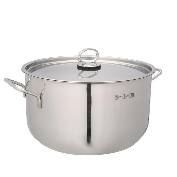 26cm Stainless Steel Casserole, 3-Layer Thick Base, RF10125 | Casserole with Lid | Compatible with Induction, Hot Plate, Halogen, Gas | Strong & Sturdy Handle - Image 2