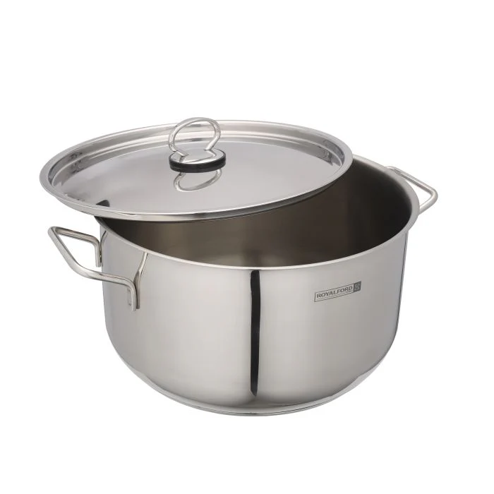 26cm Stainless Steel Casserole, 3-Layer Thick Base, RF10125 | Casserole with Lid | Compatible with Induction, Hot Plate, Halogen, Gas | Strong & Sturdy Handle - Image 4