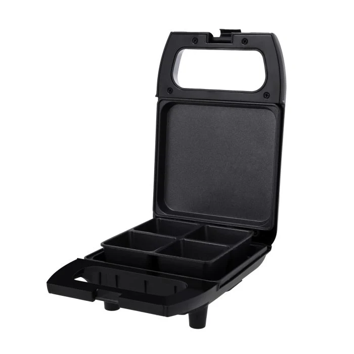 4Pcs Brownie MakerBrownie Maker, 4 Bites at A Time, GBM63050 | Non-Stick Cooking Plate | Safety Lock | Cool Touch Handles | Skid -Resistance Feet | Power on & Ready Indicator - 600W - Image 2