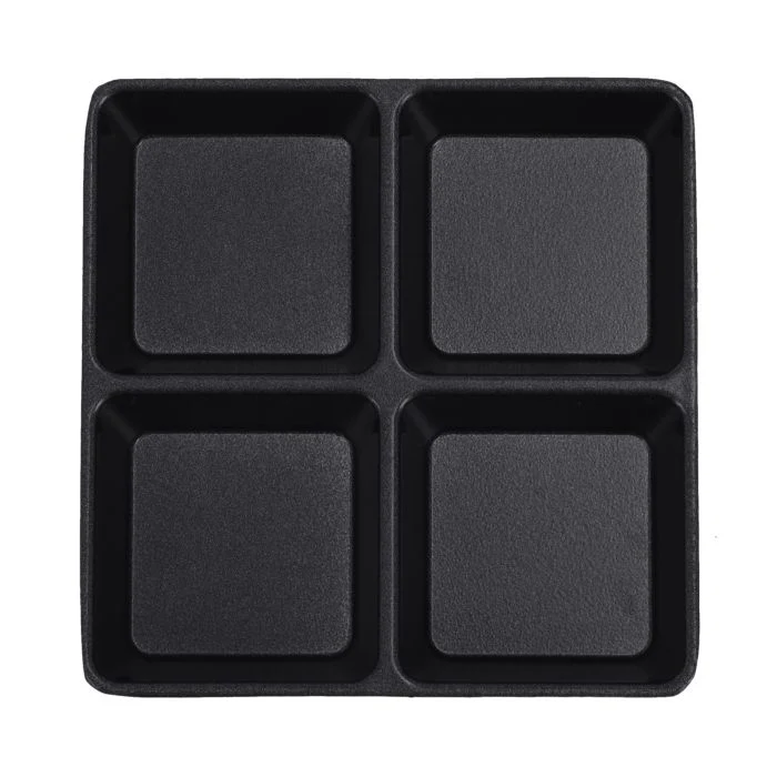 4Pcs Brownie MakerBrownie Maker, 4 Bites at A Time, GBM63050 | Non-Stick Cooking Plate | Safety Lock | Cool Touch Handles | Skid -Resistance Feet | Power on & Ready Indicator - 600W - Image 6