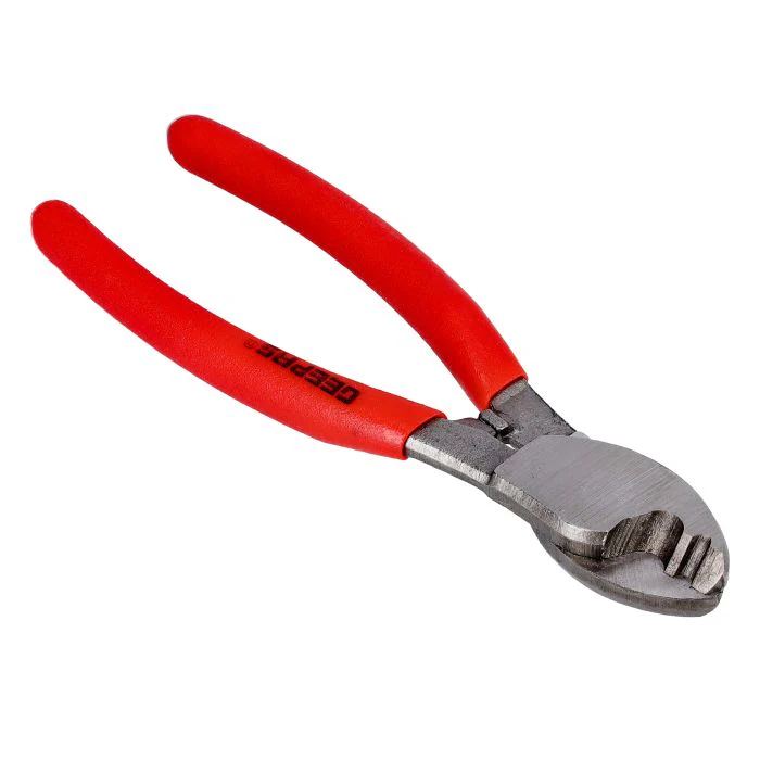 6'' Cable Cutter Carbon Steel Multifunctional Cutter,GT59264 - Electrical Cable Cutter, Wire Stripper - Suitable for cutting Copper and Aluminum - Cutting Plier Tool for, Home DIY - Image 2