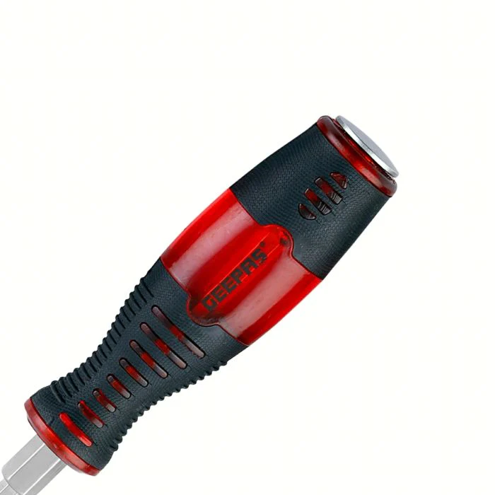 6pcs Screwdriver Set with Case - 6 Screwdrivers, 3 Slotted & 3 Phillips with Ergonomic Handles and High Grip Textured Panels for Comfortable Usage - Image 3