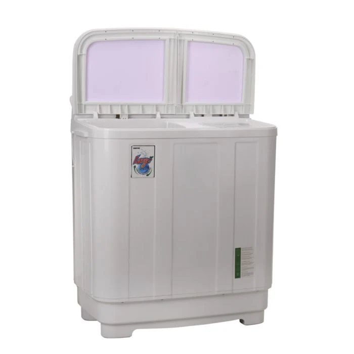 Geepas GSWM6466 Semi Automatic Washing Machine | 8.5kg Wash Capacity  | 7kg Spin Capacity | 400W Powerful Motor | Transparent Glass Cover |  Low Noise Operation - Image 4