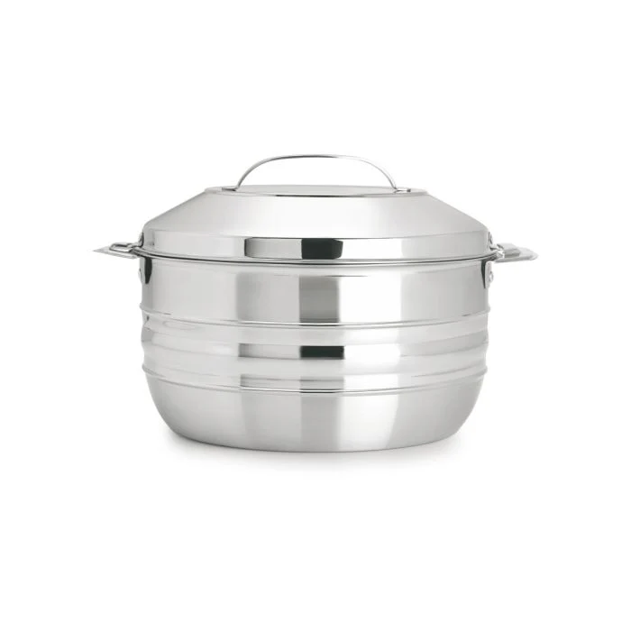 8L Stainless Steel Esteelo Hot Pot Double Wall Hot Pot | Serving Dishes with Lids | Hot Food Storage Containers & Warmers with Comfortable Handle | Storage Saver for Everyday Use - Image 2
