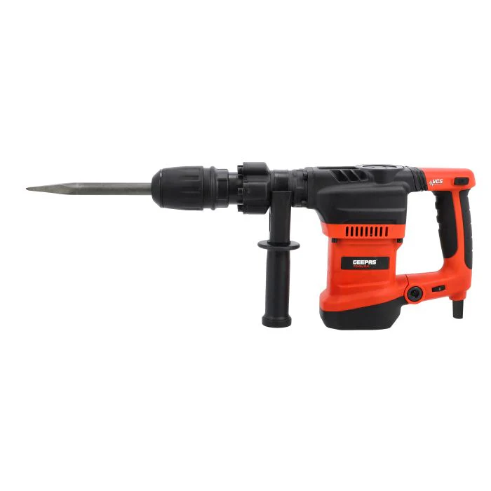 Chipping Hammer, 1250W, SDS Max, 6.7kg, GCH1250-240 - Portable with Comfortable Handle, Drilling & Chiselling, Essential & Durable Power Tool, Perfect for Drilling Concrete, Steel - Image 2
