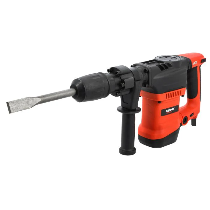 Chipping Hammer, 1250W, SDS Max, 6.7kg, GCH1250-240 - Portable with Comfortable Handle, Drilling & Chiselling, Essential & Durable Power Tool, Perfect for Drilling Concrete, Steel - Image 5