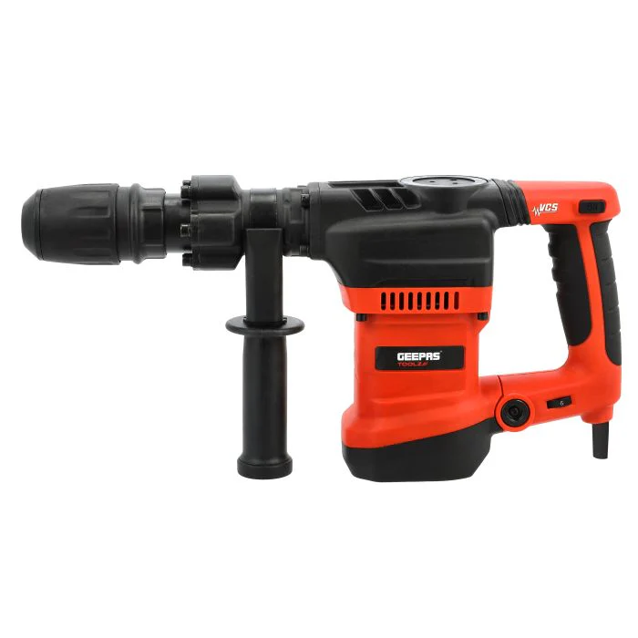Chipping Hammer, 1250W, SDS Max, 6.7kg, GCH1250-240 - Portable with Comfortable Handle, Drilling & Chiselling, Essential & Durable Power Tool, Perfect for Drilling Concrete, Steel - Image 6