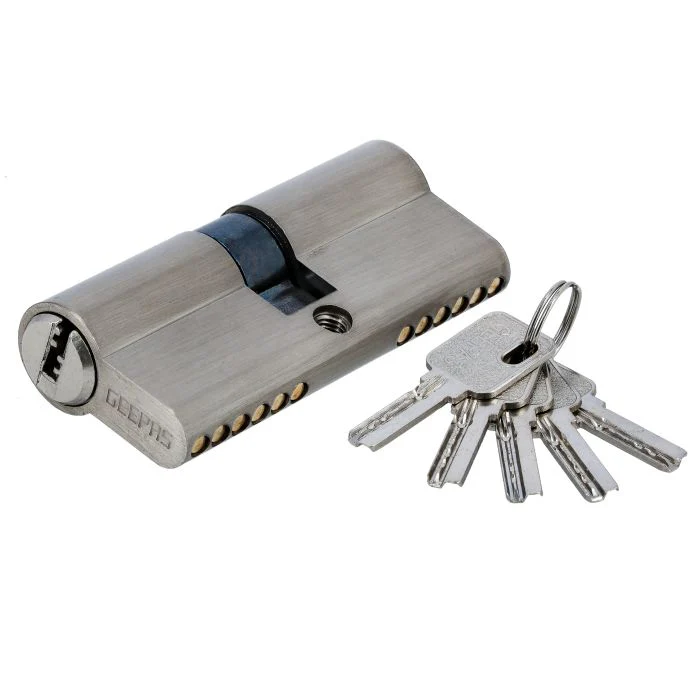 Double Cylinder, 5 Keys Pin Cylinder, GHW65075 | Anti-Bump, Anti-Drill and Anti-Pick Door Lock with Key | High Security for Wooden, UPVC And Composite Doors - Image 3