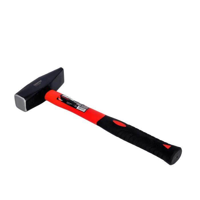 Fiber Handle Machinist hammer, Durable Sledge hammer GT59249 - Lightweight Rubber Padded Handle with Fiberglass Core, Weighs 1000GM - Image 3