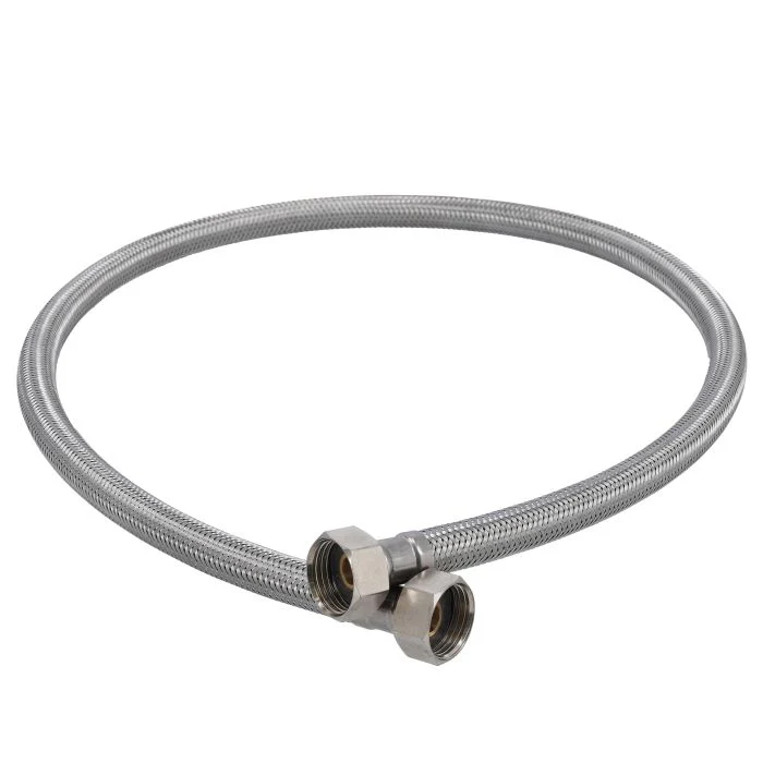 Flexi Hose, 90cm, Stainless Steel Hose, GSW61112 | 70 Degree Celsius Temperature Tolerance | 20 Bar Pressure Tolerance | Ideal For Hot & Cold Water - Image 5