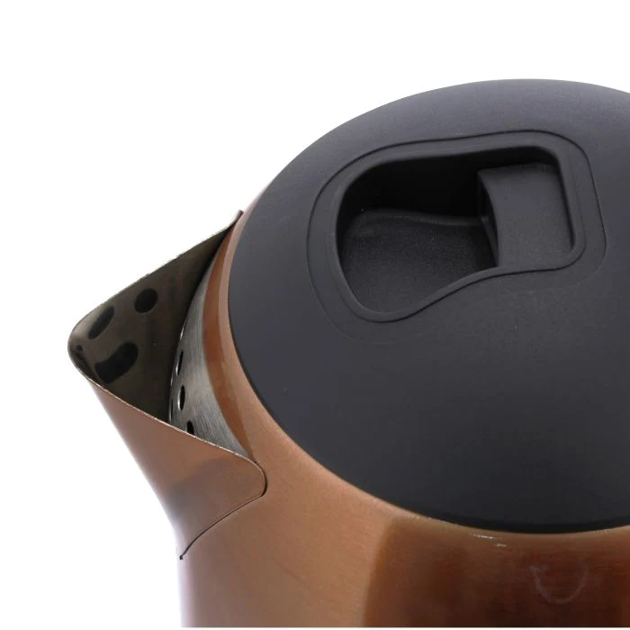 Geepas 1.8 L Stainless Steel Electric Kettle- GK38053| 360-Degrees Rotation, Boil Dry Protection and Automatic Cut-Off| Perfect for Boiling Water, Milk, Tea| 1500 W, Copper Color - Image 4