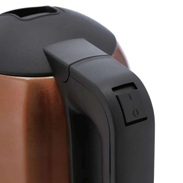 Geepas 1.8 L Stainless Steel Electric Kettle- GK38053| 360-Degrees Rotation, Boil Dry Protection and Automatic Cut-Off| Perfect for Boiling Water, Milk, Tea| 1500 W, Copper Color - Image 5