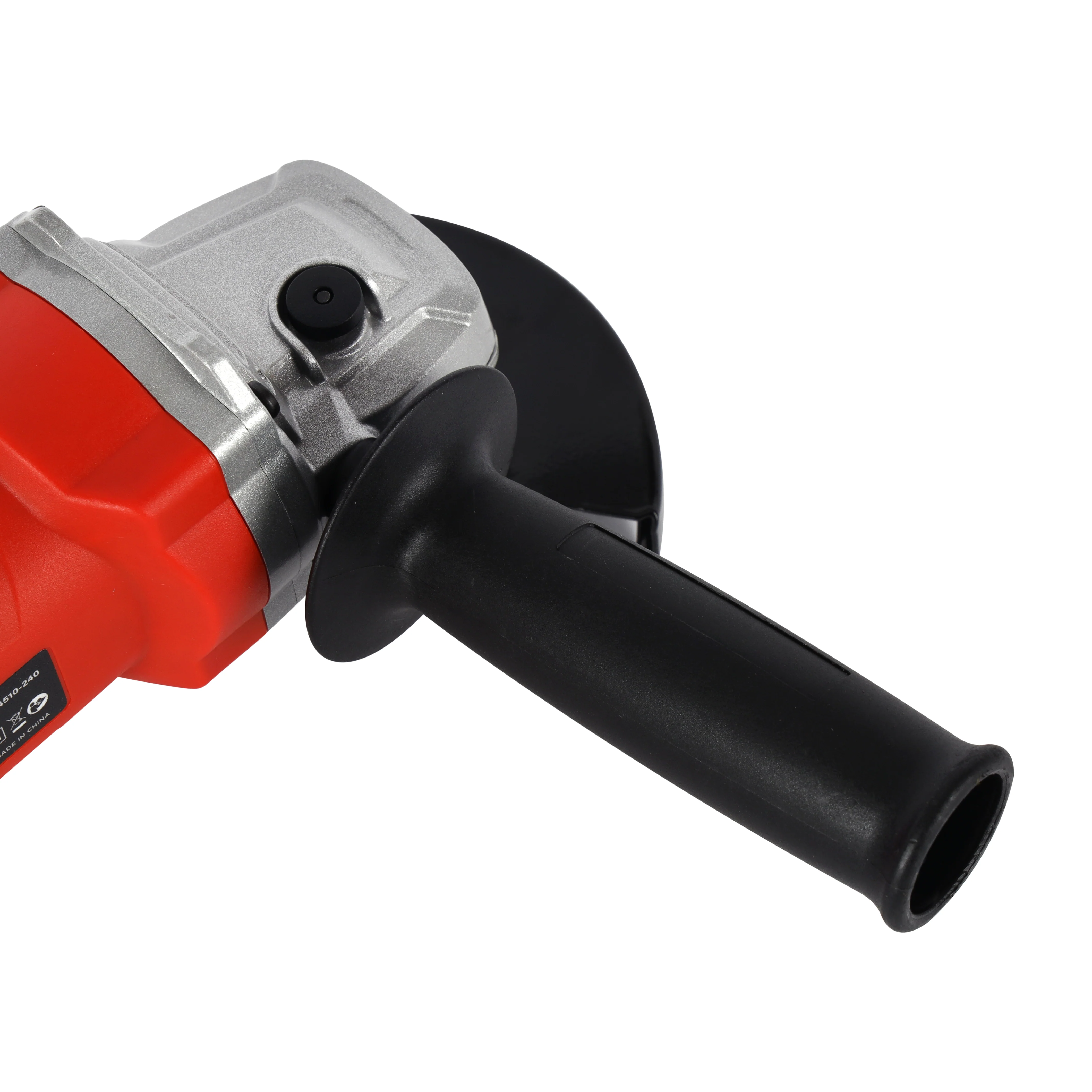 Geepas 115 MM Angle Grinder- GAG4510-240/ 1100 W and 11000 RPM No Load Speed/ Perfect for Home and Business Use/ Long Handle for Comfortable Grip, Ergonomic Design/ Ideal for Metal, Concrete Cutting and Finishing/ Black and Red - Image 2