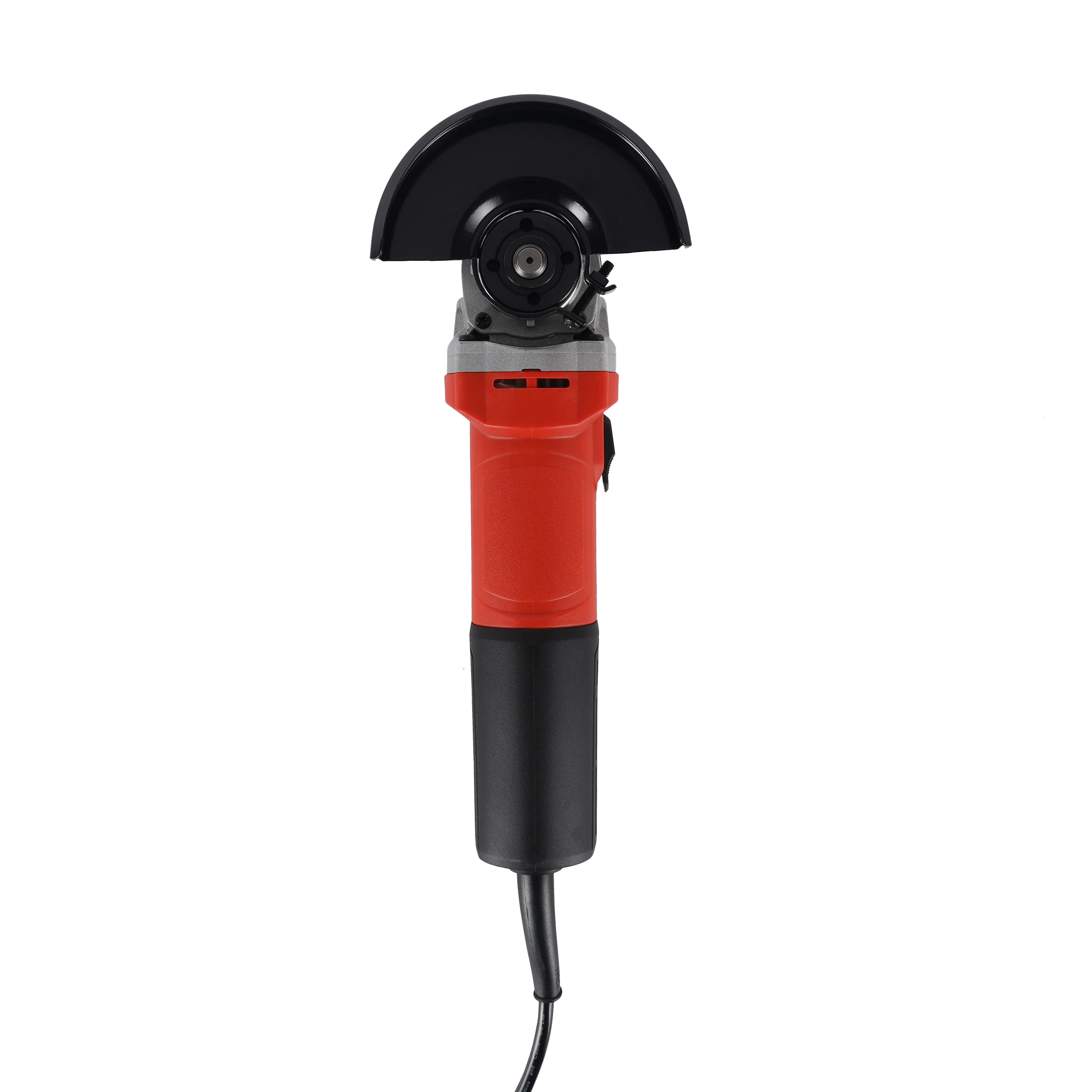 Geepas 115 MM Angle Grinder- GAG4510-240/ 1100 W and 11000 RPM No Load Speed/ Perfect for Home and Business Use/ Long Handle for Comfortable Grip, Ergonomic Design/ Ideal for Metal, Concrete Cutting and Finishing/ Black and Red - Image 3