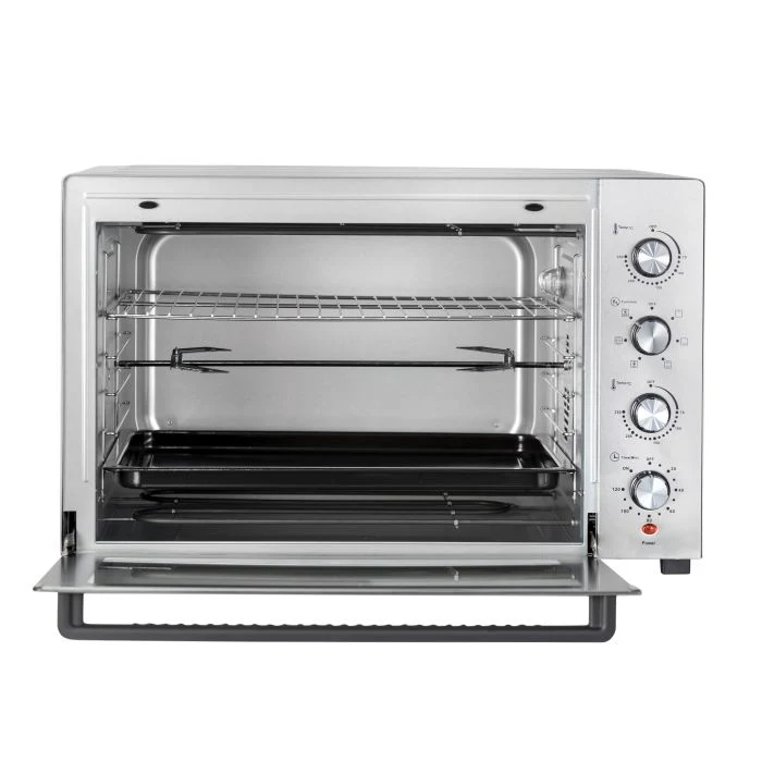 Geepas 120L Multi-Function Oven GO34057 | 2800W Power | Rotisserie & Convection Function| 120 Minutes Timer| 7 Heating Stages| Stainless Steel Design| 2 Years Warranty - Image 3