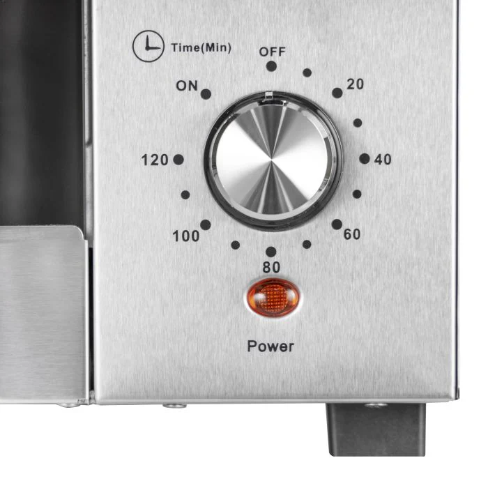 Geepas 120L Multi-Function Oven GO34057 | 2800W Power | Rotisserie & Convection Function| 120 Minutes Timer| 7 Heating Stages| Stainless Steel Design| 2 Years Warranty - Image 6