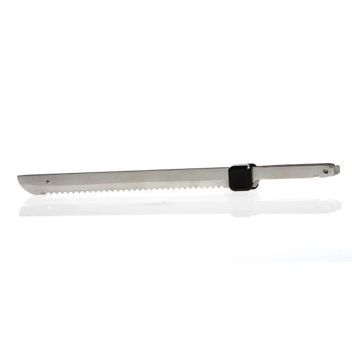 Geepas 150W Electric Knife - Serrated Carving Knife - Can Cut Turkey, Meat, Bread, Vegetables, Fruits, Ham, and Cooked Beef - Single Start Button & Eject Button - Image 5