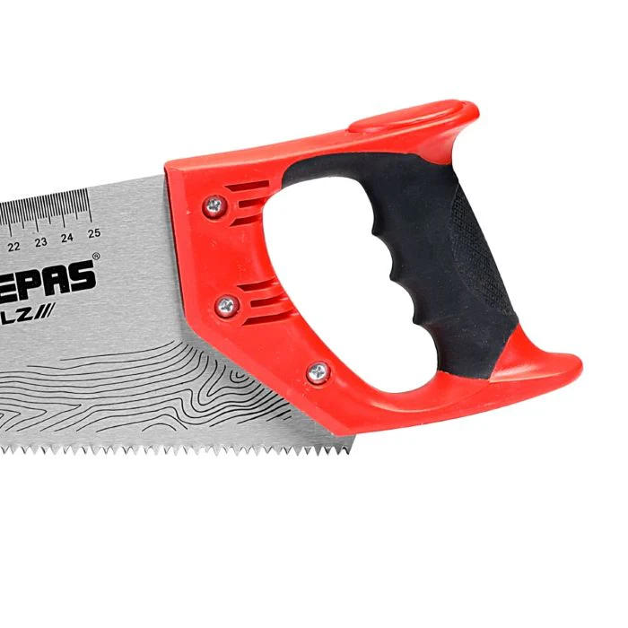 Geepas 16" Hand Saw - Universal-Cut Soft-Grip with TRP Handle | Heavy Duty Sawing, Trimming, Gardening, Wood Cutting, Plastic, Made of Carbon Steel | Ideal for Carpenters, gardeners, & framers - Image 3