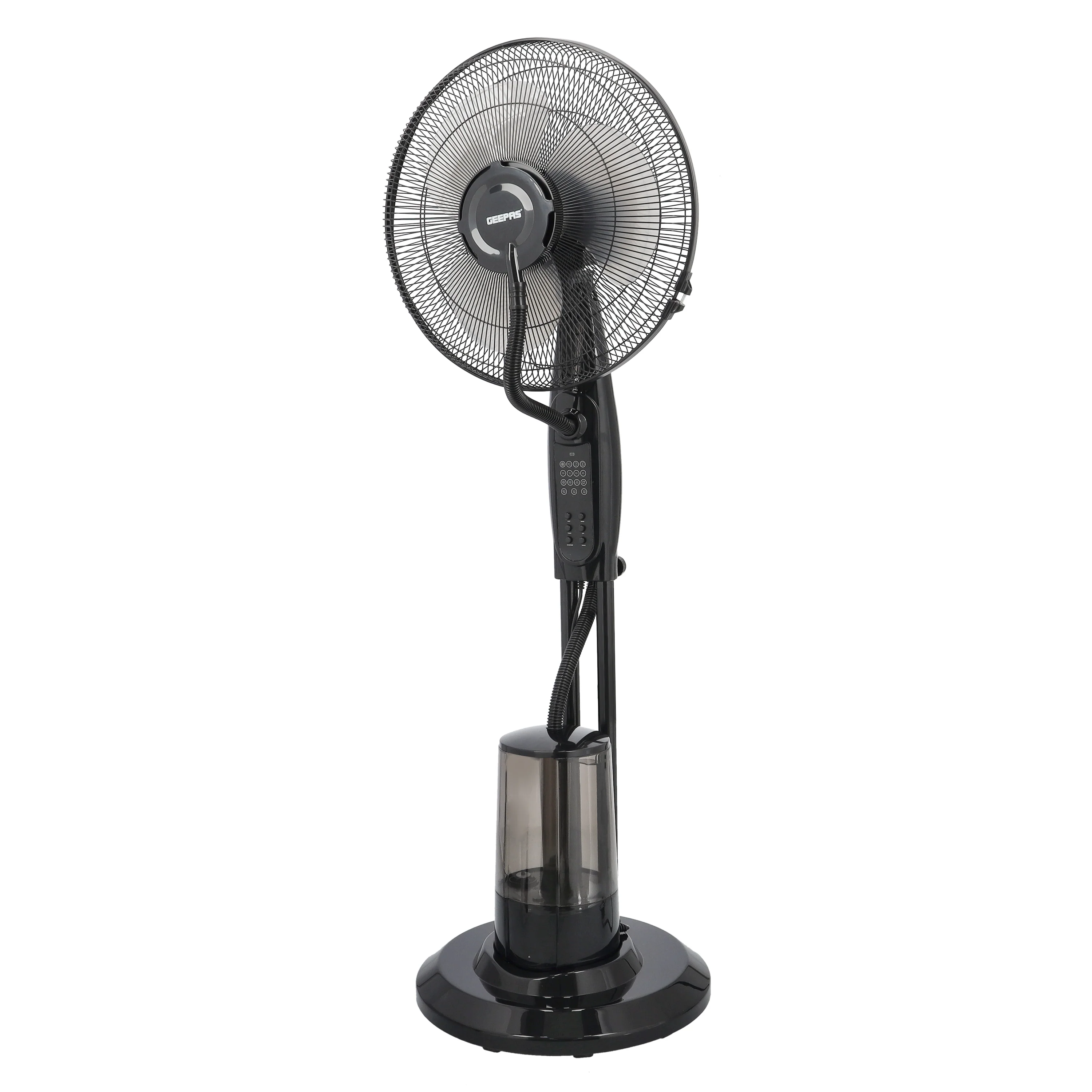 Geepas 16” Mist Fan with Remote Control | Powerful Cooling & Humidifying Solution | Adjustable Speed | Large Water Tank | Oscillation Function | 2 Years Warranty - Image 3