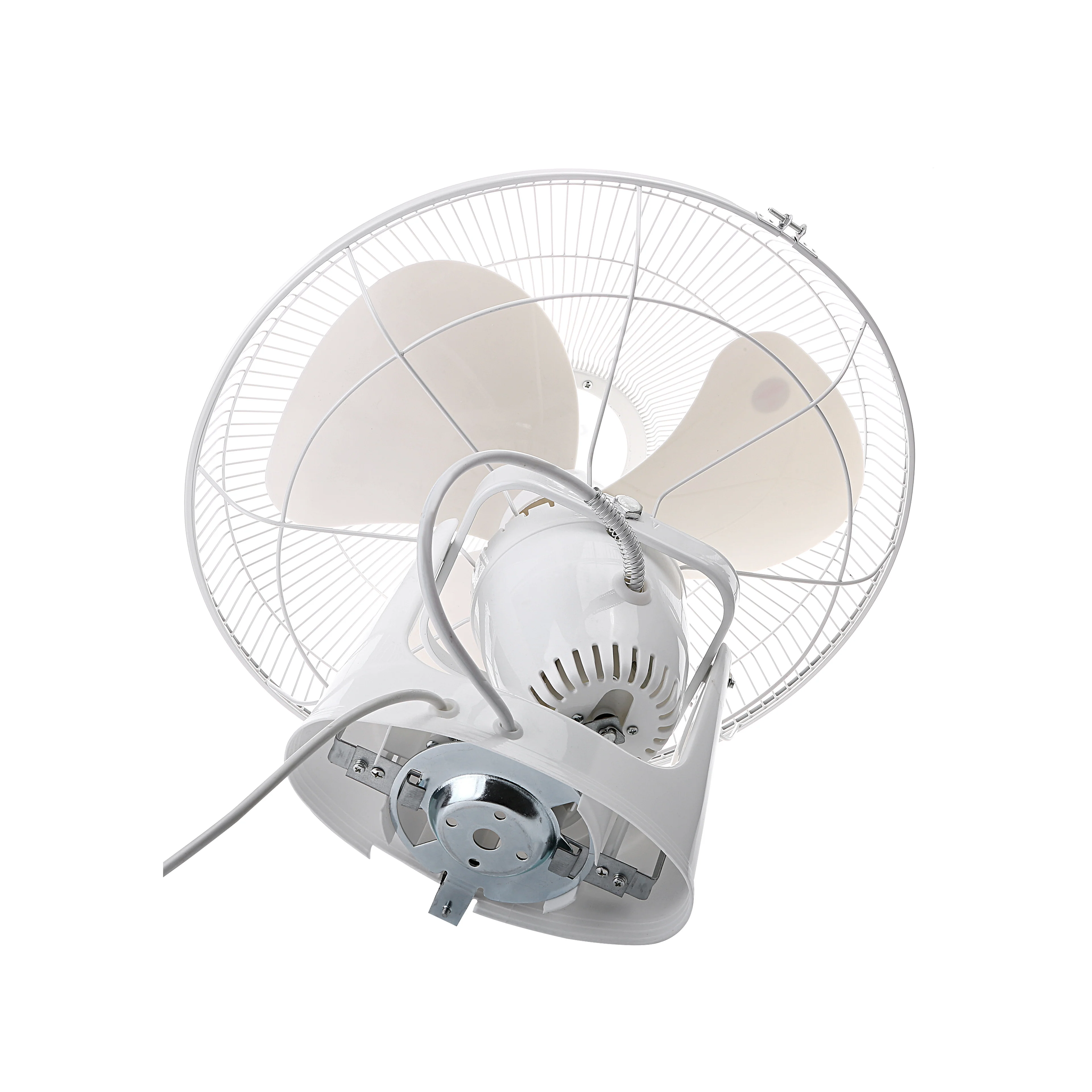 Geepas 16 Inch Orbit Fan GF9607 | Low Noise| 3 Durable ABS Blades| Metal Safety Net| Auto Rotation| Speed Controller| Adjustable Angle| AC 220-240V 60W| 2 Years Warranty - Image 4