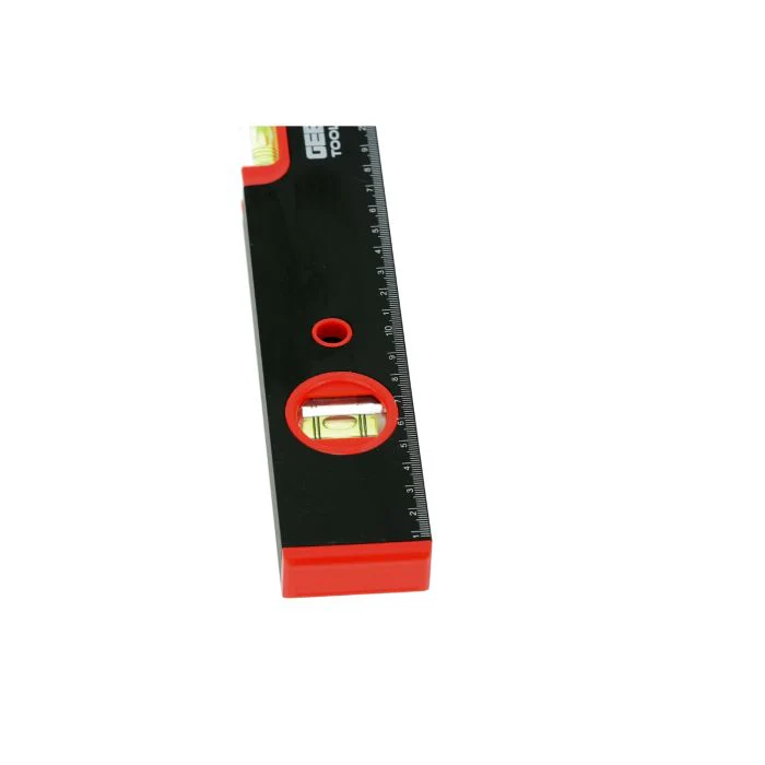 Geepas 16’’ Spirit Level - Small, Unbreakable Heavy-Duty Non-Magnetic Torpedo Level with 3 Level Bubbles - Shock Resistant - Pocket Size, Hanging Hole - Scaffold Level for Builders & Construction Site - Image 3