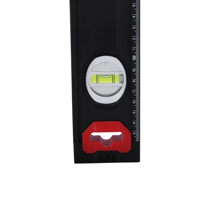 Geepas 18-Inch Spirit Level - Horizontal/Vertical/45-Degree, Measuring Shock Resistant End Caps | Rubberized Hand Grip | Vial Accuracy 0.5mm, Magnetic Edges With Heavy Duty Aluminium Frame - Image 3