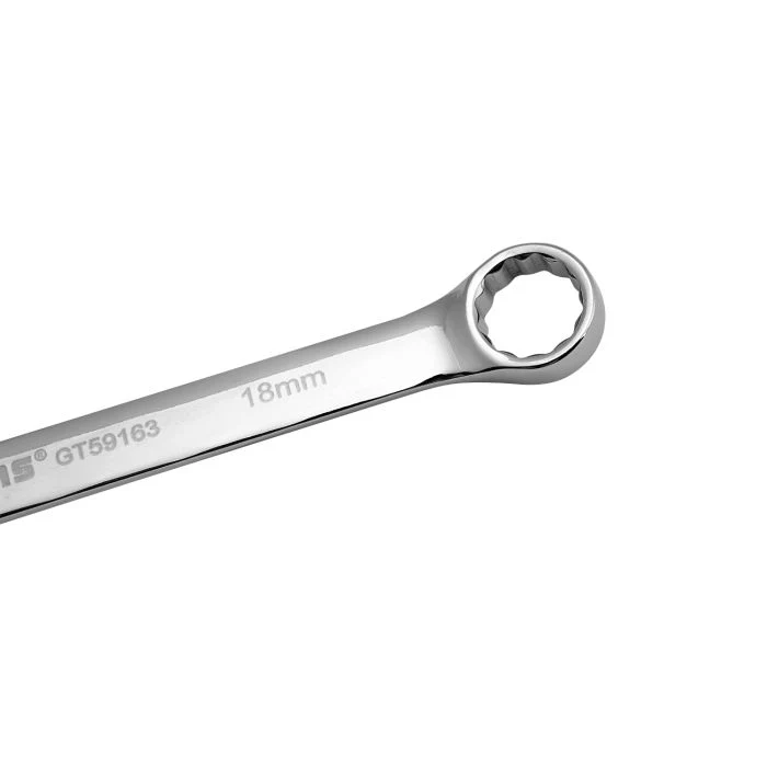 Geepas 18mm Combination Spanner - Open and Box End Spanner Wrench | Chrome Vanadium Spanner Wrenches Repair Tools | Ideal for Bike, Bicycle, Electric Vehicle, Automobile maintenance & More - Image 2