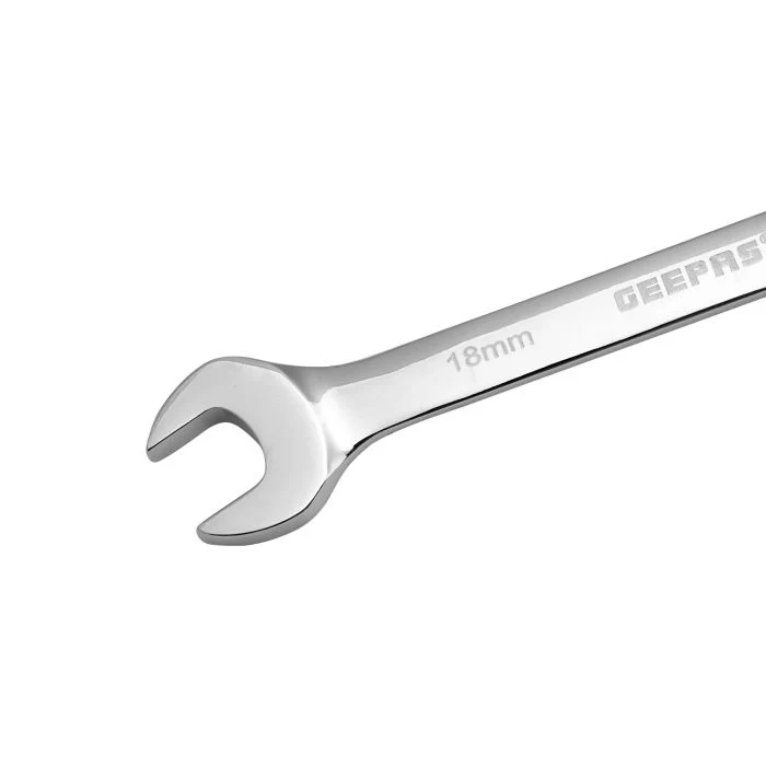 Geepas 18mm Combination Spanner - Open and Box End Spanner Wrench | Chrome Vanadium Spanner Wrenches Repair Tools | Ideal for Bike, Bicycle, Electric Vehicle, Automobile maintenance & More - Image 3