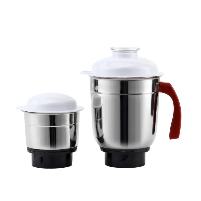 Geepas 2-IN-1 Mixer Grinder- GSB5446| 550W Powerful Motor with Stainless Steel Jars and Blades, Unbreakable Polycarbonate Jar Caps| Ergonomic Design, Overload Protector - Image 5