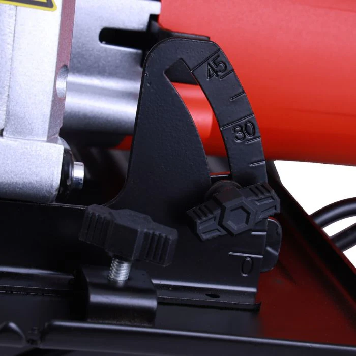 Geepas 2000W 235mm - Multi-Purpose Circular Saw, Bevel Angle Joint Cuts - Blade 85mm Cutting Depth, Dust Extraction, Depth & Angle Adjustment | Ideal for Wood, Mild Steel & Plastic - Image 5