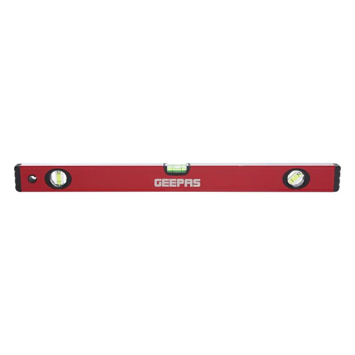Geepas 24’’ Spirit Level - Small, Unbreakable Heavy-Duty Magnetic Torpedo Level with 3 Level Bubbles - Shock Resistant - Pocket Size, Hanging Hole - Scaffold Level for Builders & Construction Site - Image 4