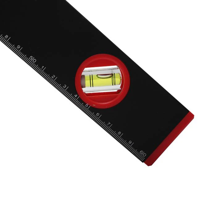 Geepas 24’’ Spirit Level - Small, Unbreakable Heavy-Duty Non-Magnetic Torpedo Level with 3 Level Bubbles - Shock Resistant - Pocket Size, Hanging Hole - Scaffold Level for Builders & Construction Site - Image 3