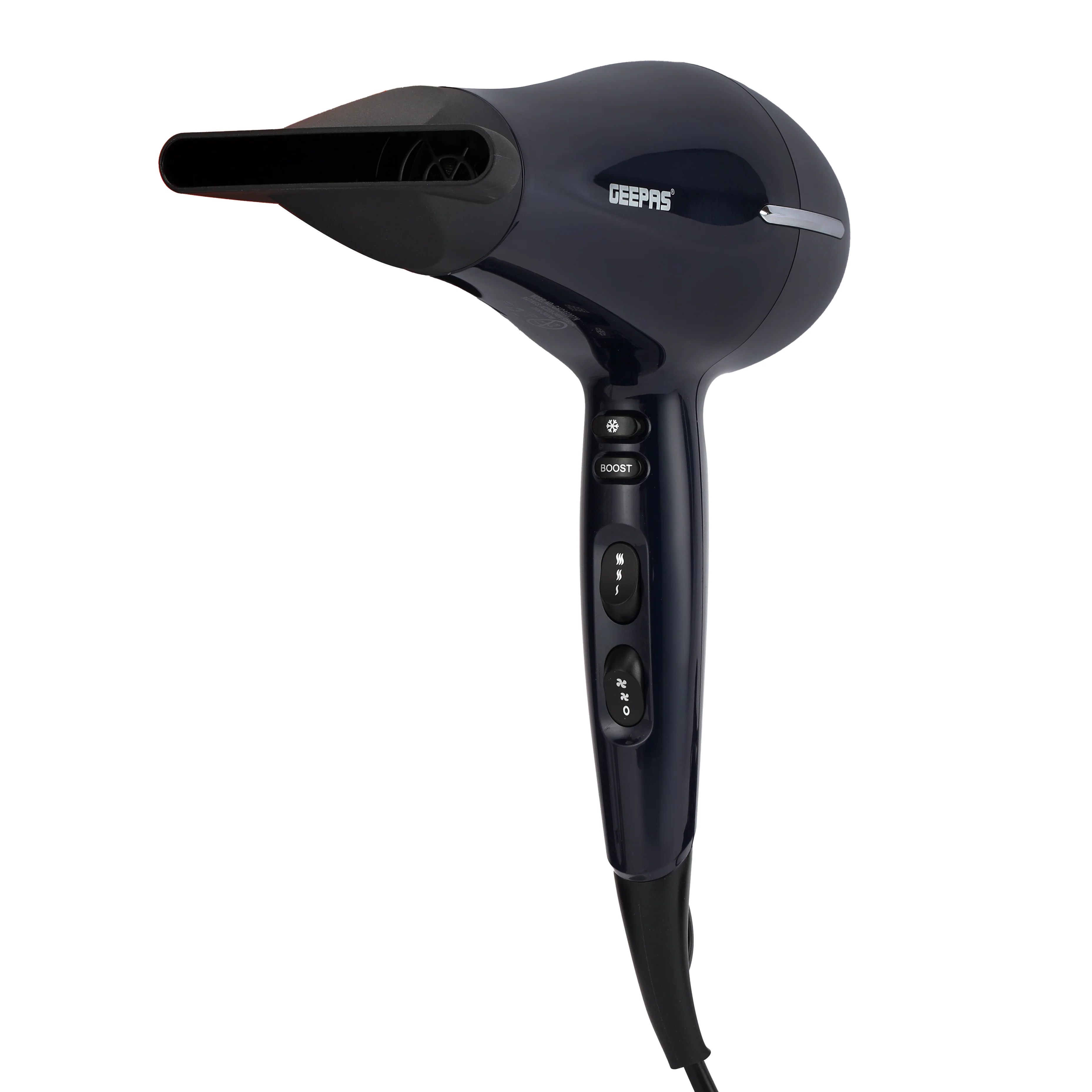 Geepas GHD86007 Professional Hair Dryer| 2400W AC Motor| 2-Speed & 3-Heat Settings| Turbo Function| Removable Filter Cover| Detachable Concentrator| 2 Years Warranty - Image 4