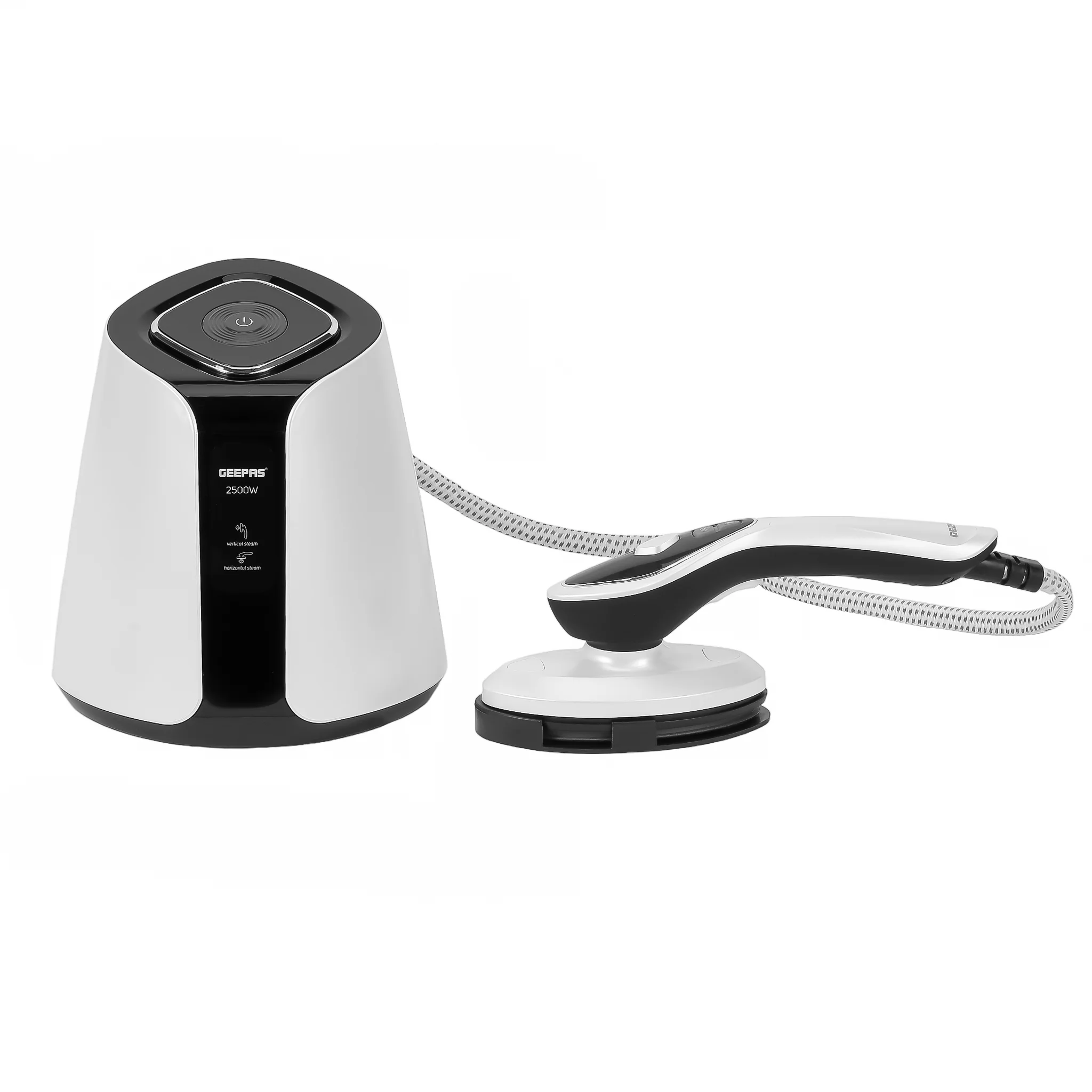 Geepas Digital Multifunction Garment Steamer | 2500W Power  with 7 Level Temperature Control | Fast Heat-Up | Continuous Steam & Wrinkle Removal | 2 Years Warranty - Image 5