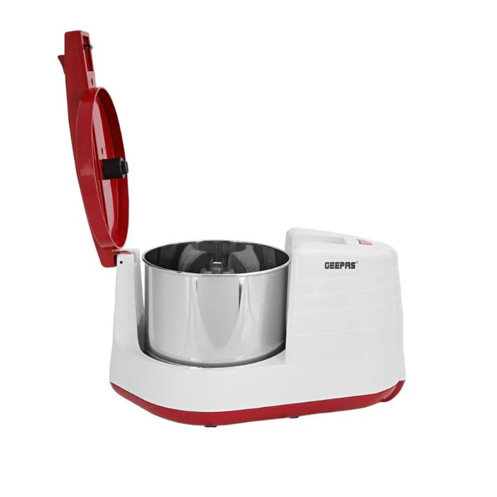 Geepas 2L Wet Grinder GWG7304 | 200W | Stainless Steel Drum | High Quality Grinding Stones | Interlocking Mechanism | Atta Kneader & Coconut Scraper |2 Years Warranty - Image 4
