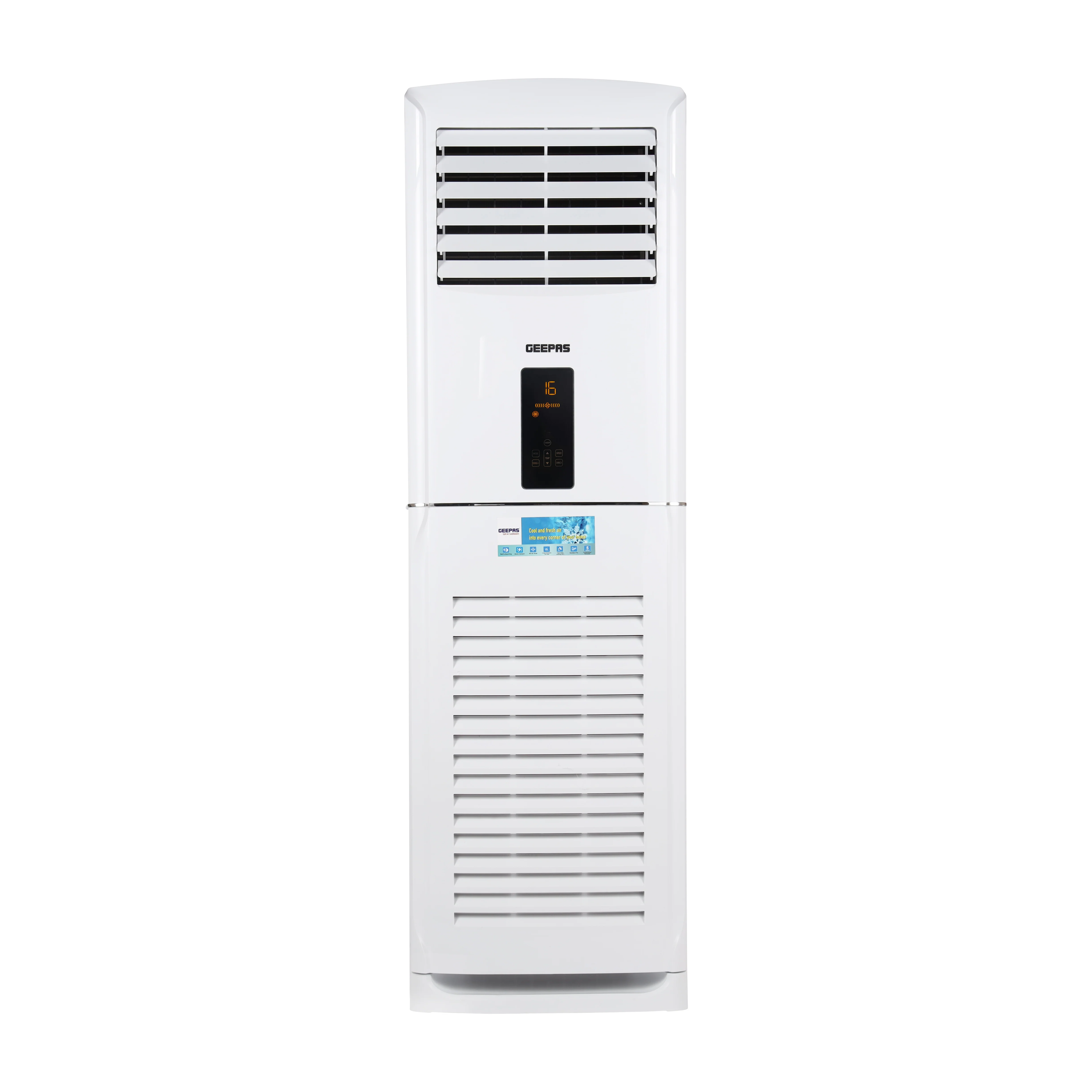 Geepas GACFS3634CA 3.0 Ton Floor Standing Air Conditioner | 36000 BTU Cooling  Capacity| Golden Fin Protection |  Rotary Compressor | Energy Efficient | 1-Year Warranty - Image 2