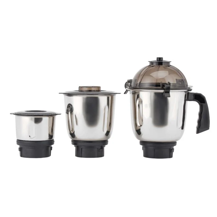 Geepas 3-in-1 Mixer Grinder GSB44100 | 800W, 1.5L| 1.0L & 0.5L Stainless Steel Jars| Tetra Flow Technology | 3 Speed Control | Overload Protector | 2 Years Warranty - Image 5