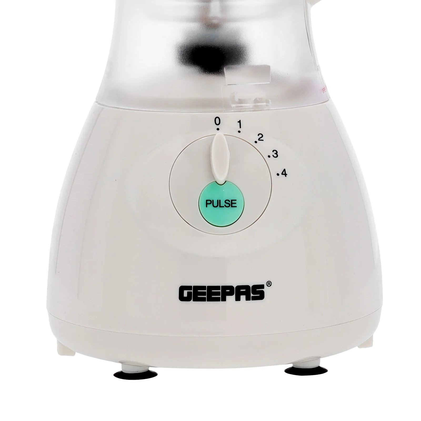 Geepas 400W | 3 in 1 Multifunctional Blender | Safety lock | Stainless Steel Blades| 4 Speed with Pulse | 1.5L Jar| Over Heat Protection | Coffee Grinder & Smoothie Maker - Image 5