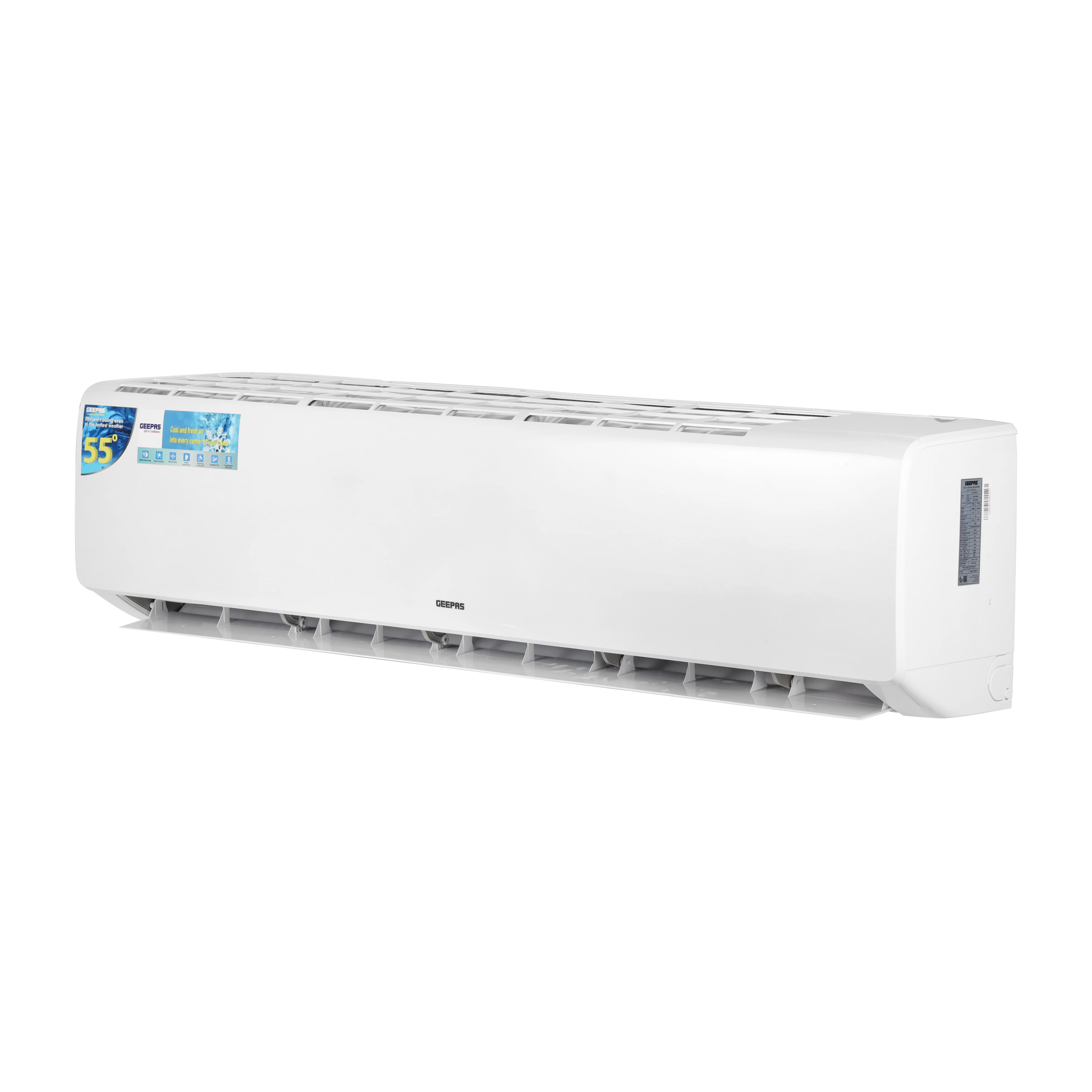 Geepas GACS3625CUE 3 Ton Split Air Conditioner |Powerful Cooling Performance |Self-Cleaning Function | Eco Mode | Energy Efficient | Low Noise Operation, 1 Year Warranty - Image 2
