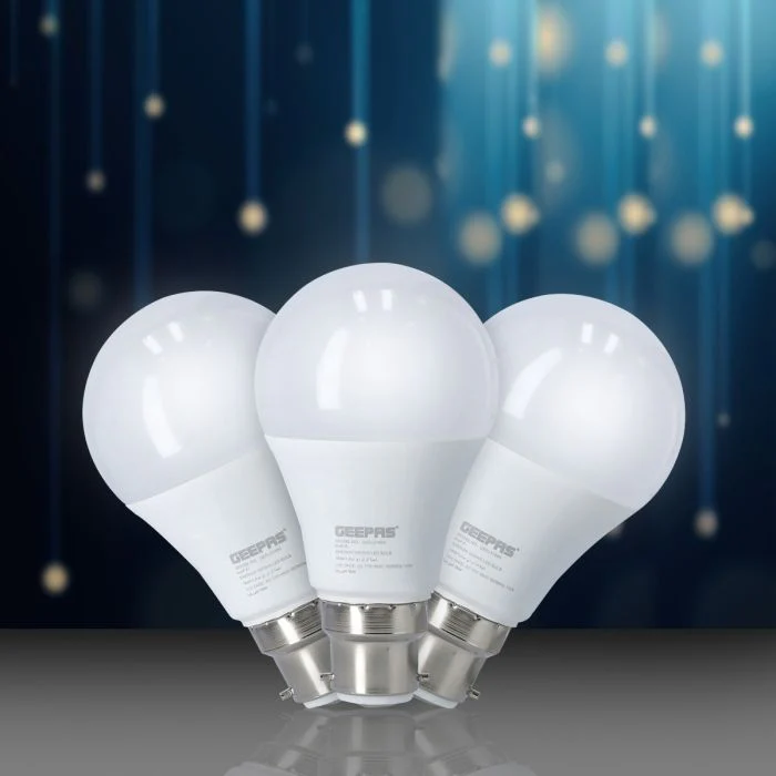 Geepas 3Pcs Energy Saving LED Bulb 10W - Powerful Brightness | 30,000 Hours Working | Ideal for Lounge, Dining Areas & Bedrooms & More | 2 Years Warranty - Image 5