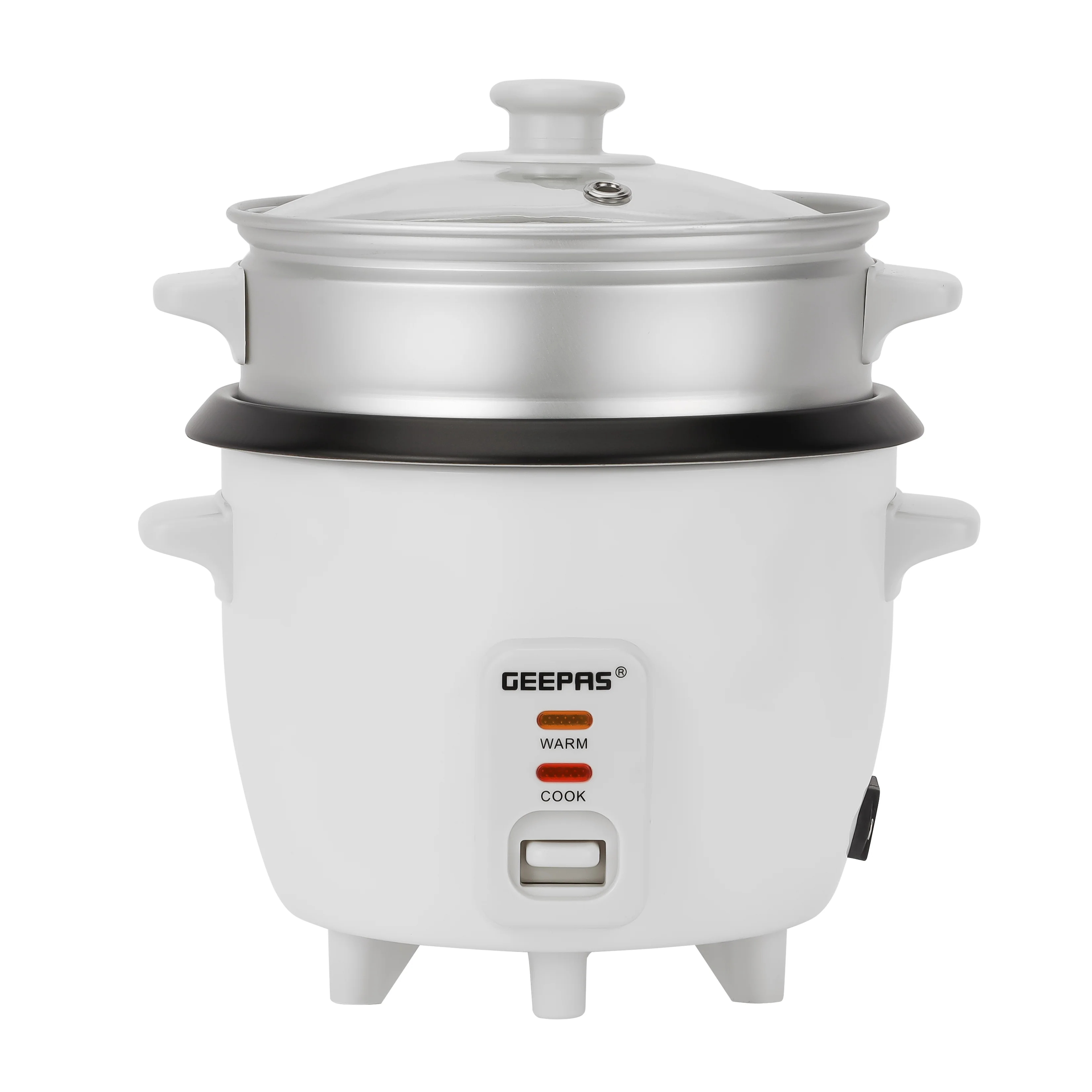Geepas Home Essentials Combo: Geepas 4 liter air fryer and Geepas 0.6 Liter Rice Cooker - Image 3