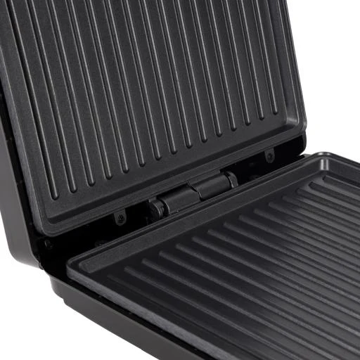 Geepas 4-Slice Stainless Steel Grill Maker GGT671 | Family Size Electric Grill with Non-Stick Plates| Adjustable Temperature| Easy Cleaning| Durable |2 Years Warranty - Image 4