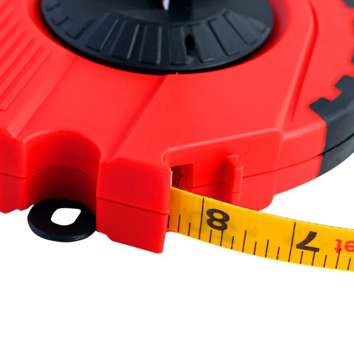 Geepas 50M Long Measuring Tape Made of Strong and Long-lasting Fibreglass Material, Tough Outer Case and Metal Ring at End - Image 3