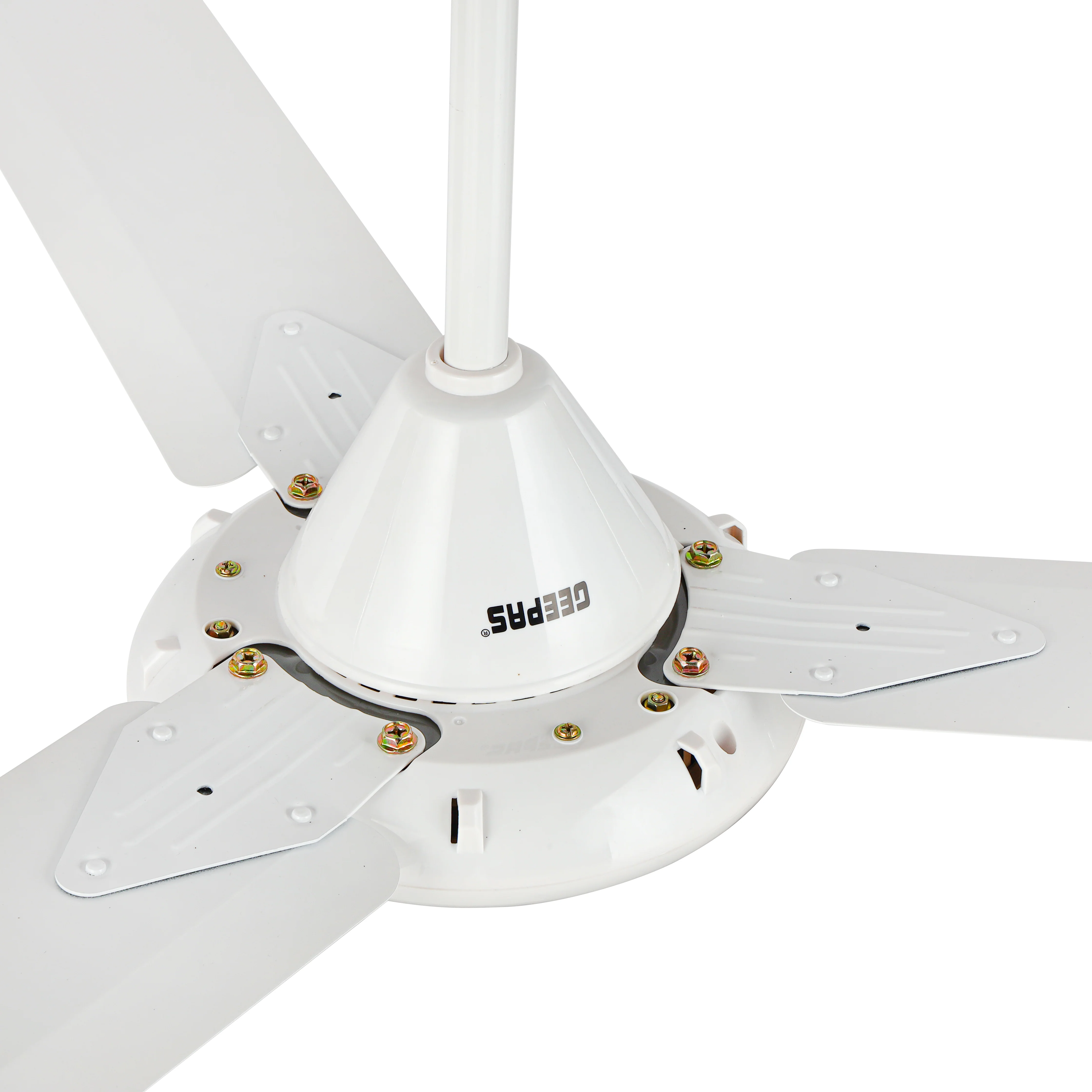 Geepas 56" Ceiling Fan- GF3012/ with 5 Speed Regulator Control, High Performance Copper Motor for Wind/ Ideal for Home, Office, Apartment, Etc./ 5 Years Warranty, White - Image 5