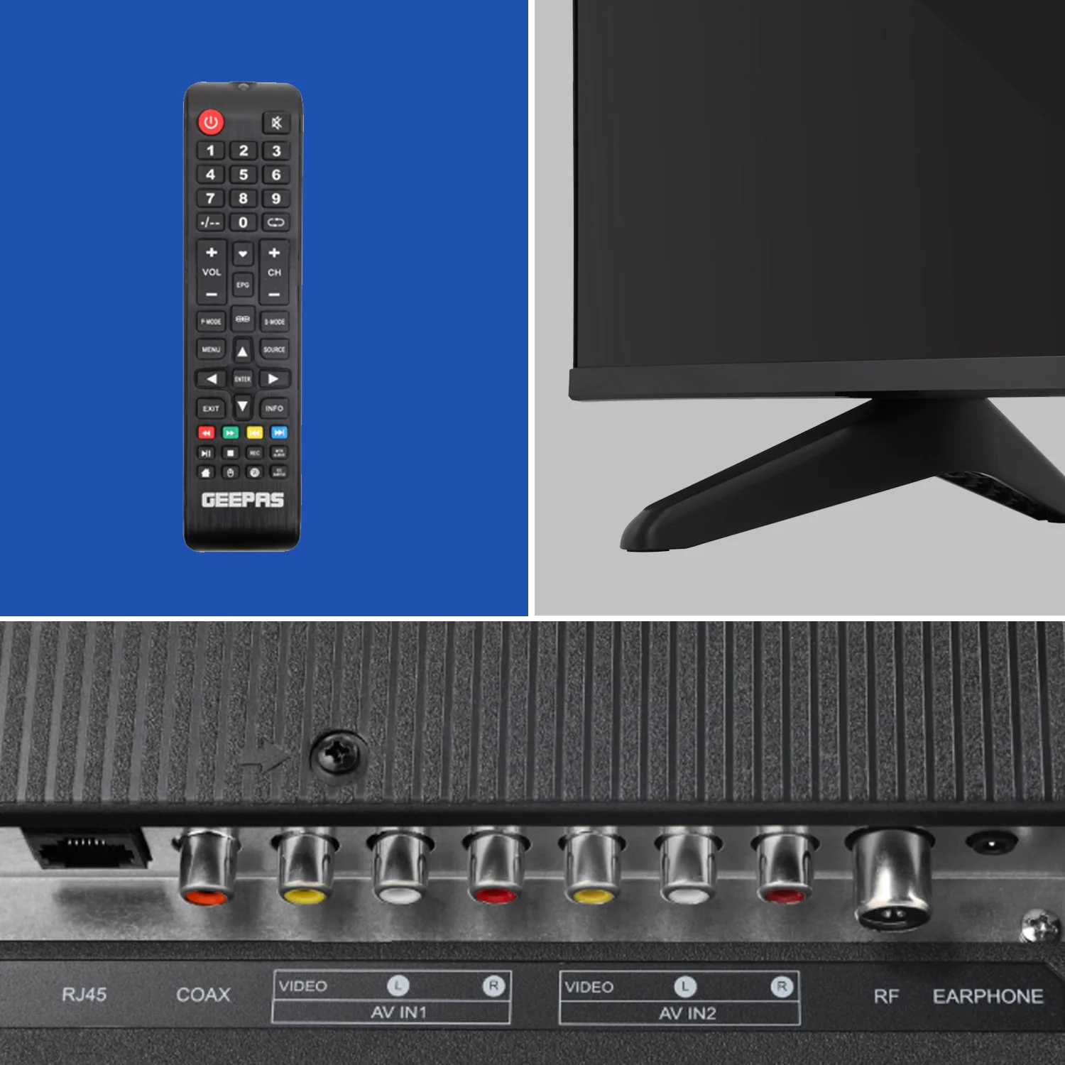 Geepas GLED6538SEUHD 65 Inch Ultra HD Smart LED TV | 4K UHD Frameless Display| HDR| HDMI| USB Connectivity| Smart Apps| HQ Sound |  Remote Control| 2x8W Audio Output - Image 7