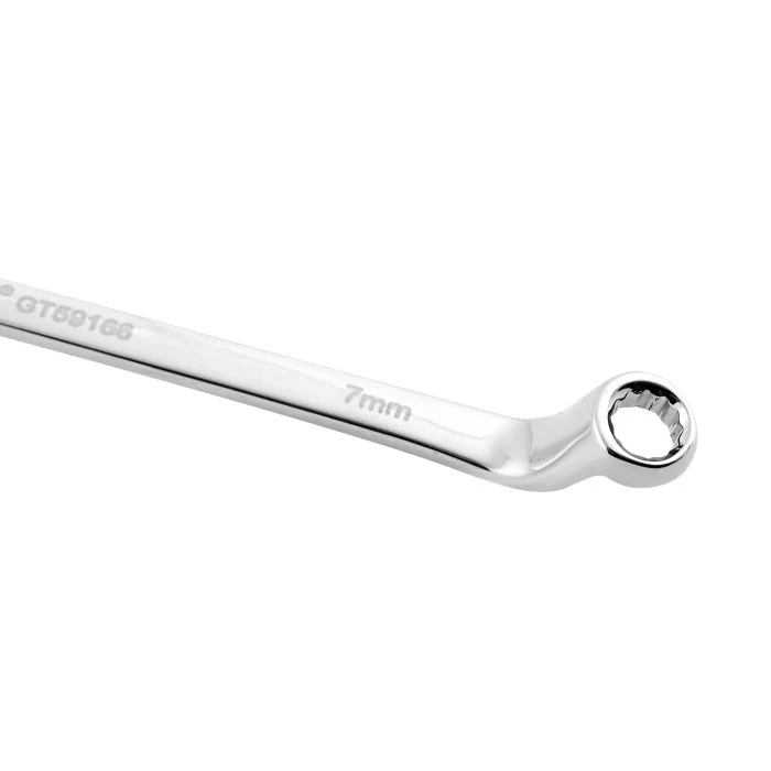 Geepas 7mm Ring Spanner - 12 Point Double Ring Spanner| CRV Material, Mirror Finish | Ideal for Mechanic, Plumbers, Carpenter, DIYers and More - Image 2