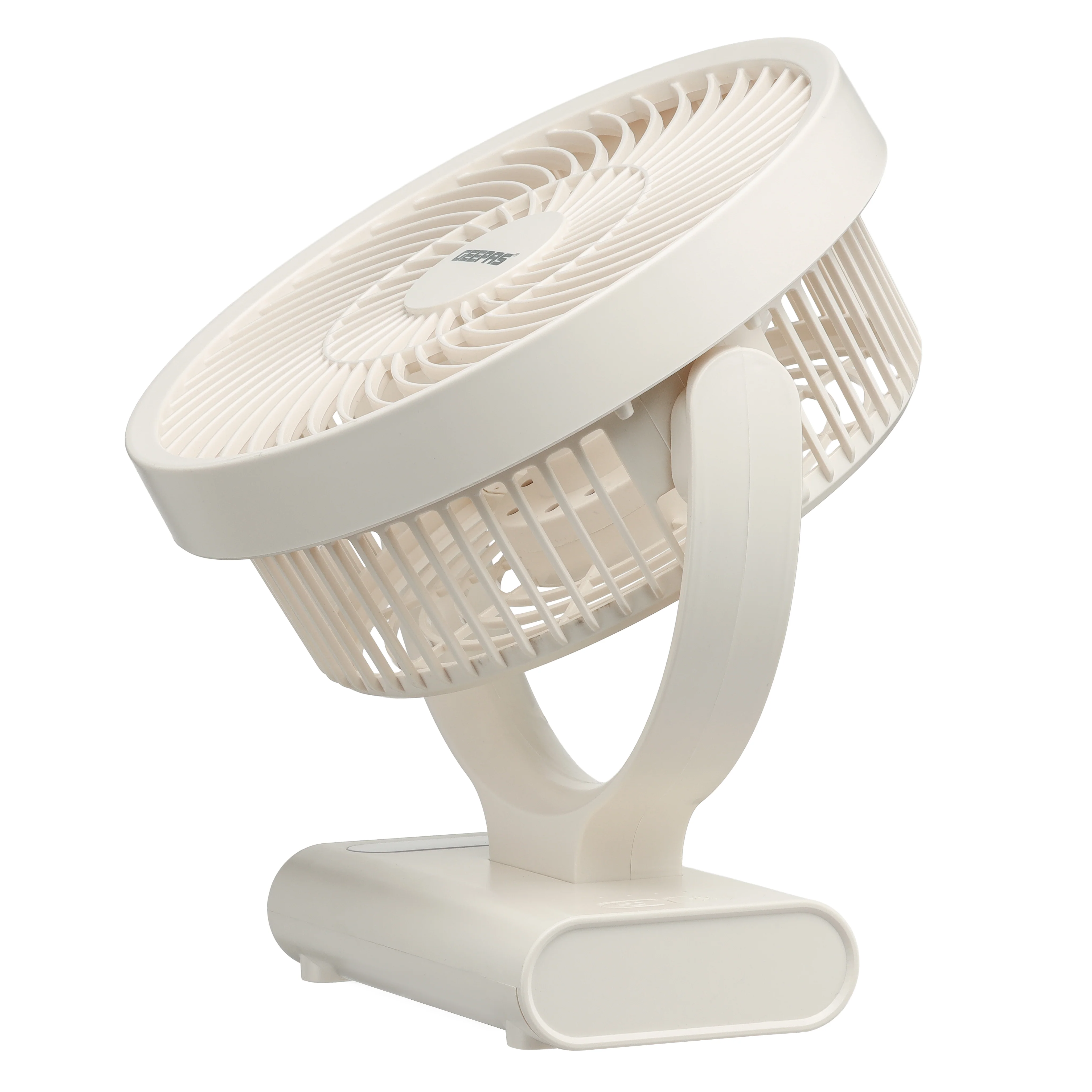 Geepas 8" Rechargeable Fan GF21123 | Up to 10H Working Time, LED Light, AC/DC Function, Smart Indicators & Overcharge Protection | Ideal for Home & Office, 2Year Warranty - Image 5