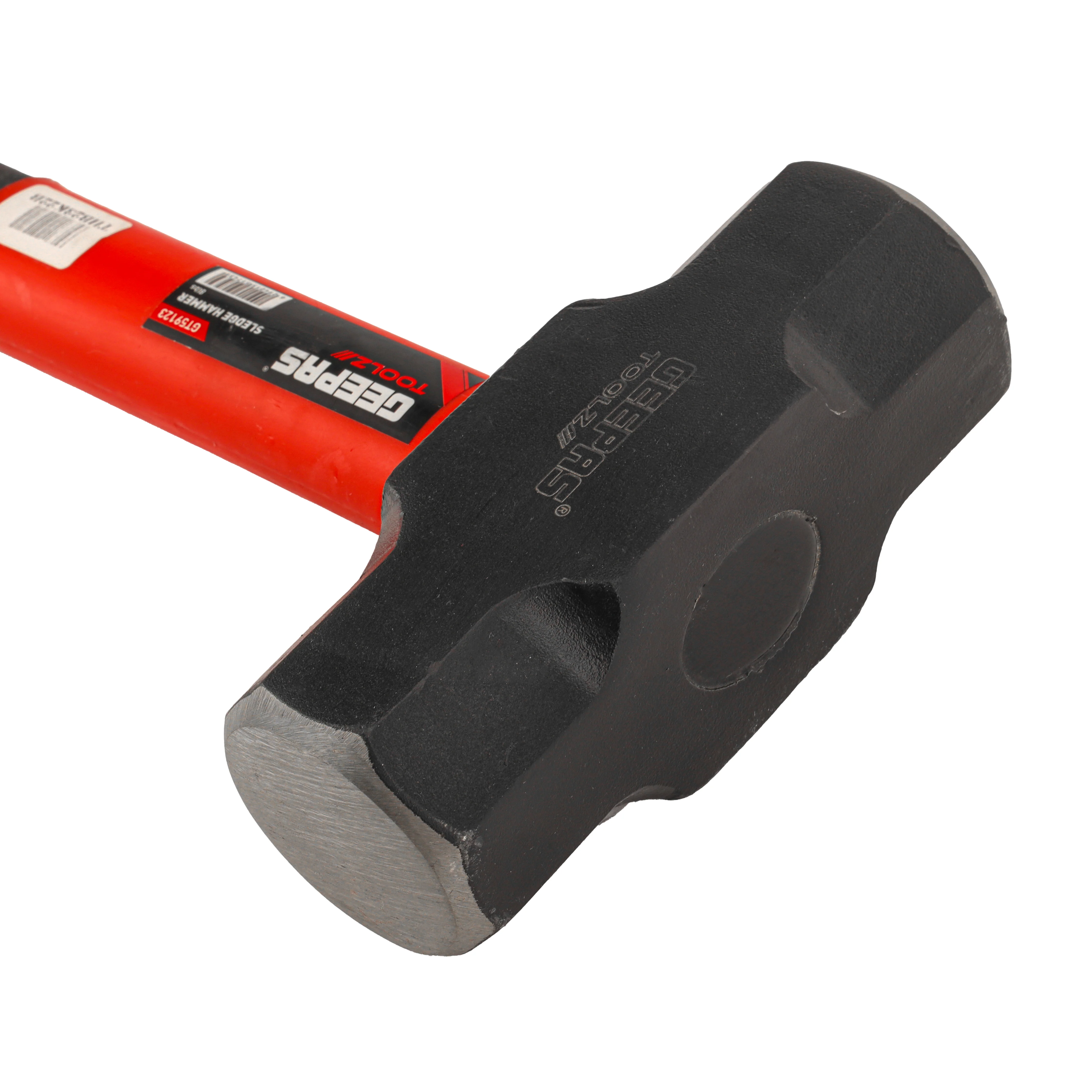 Geepas GT59123 Sledge Hammer | Fibre Handle | Carbon Steel Drop Forged Head | Long Handle | Ideal for Carpenters, Site Workers & DIYers - Image 6